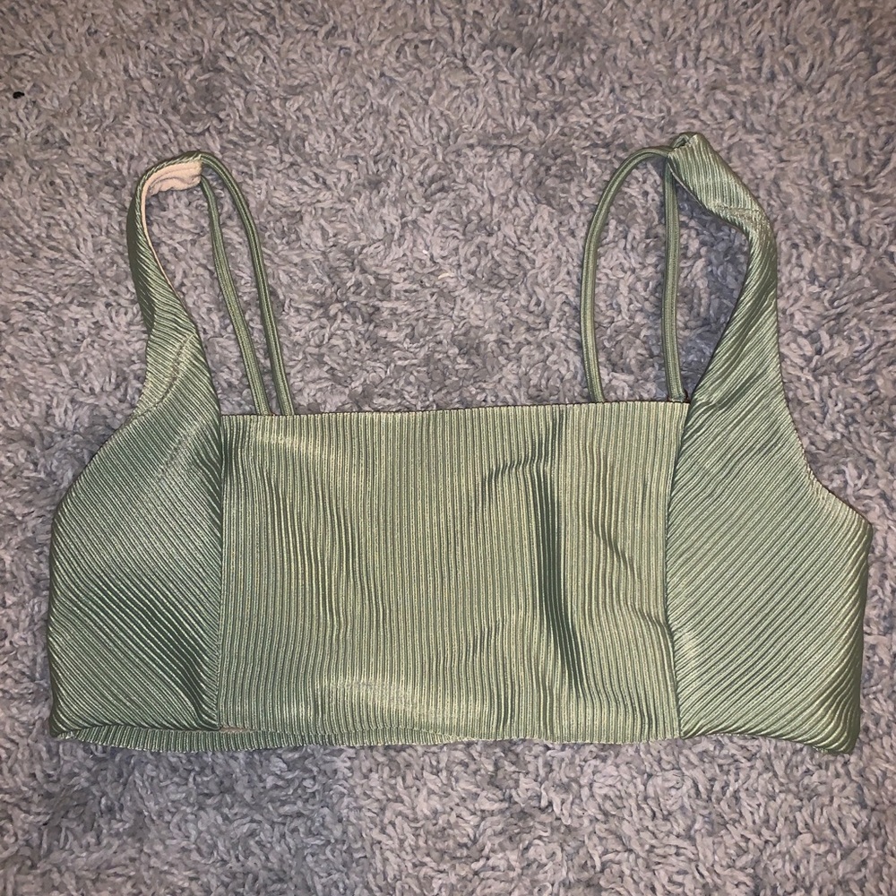 Green Bikini Top
